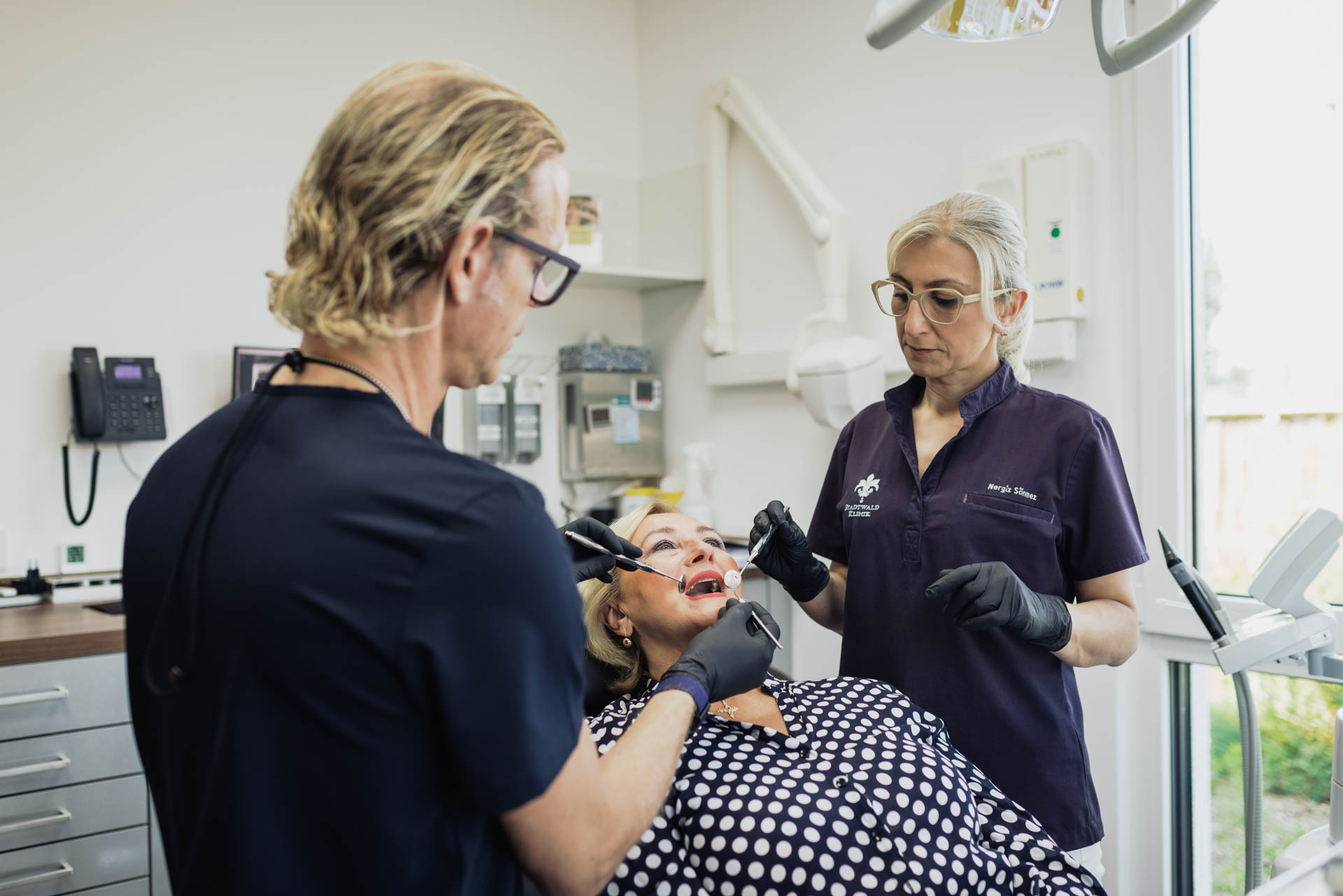 Funktionsanalyse im Team in der Stadtwald Klinik